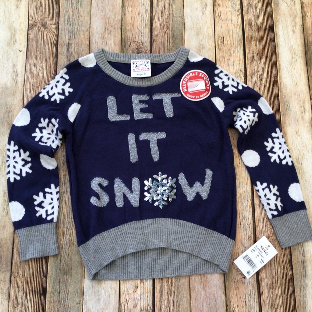 NWT Well Worn Let It Snow Sweater